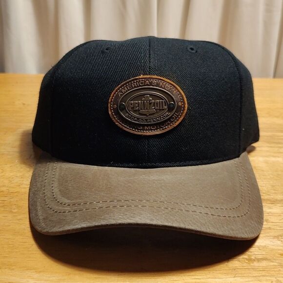 Pennzoil Suede-Like Wool Sliderback Hat - New - Picture 1 of 10